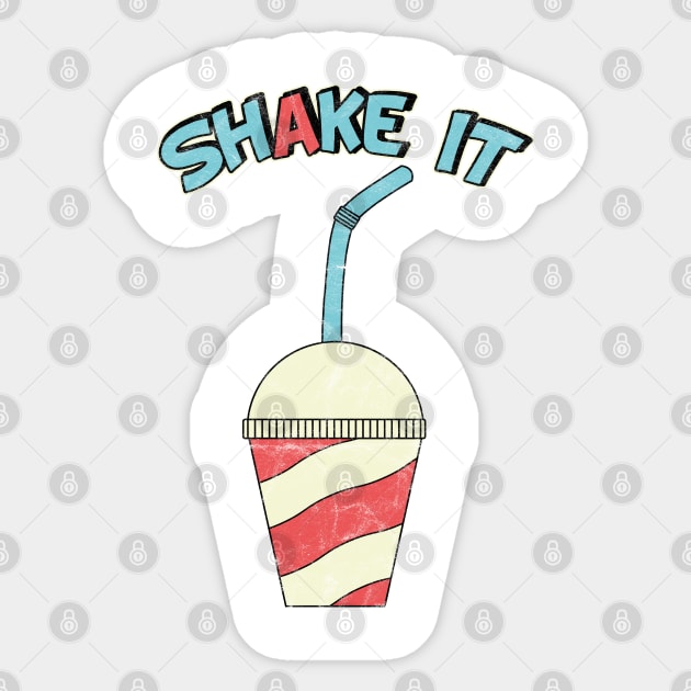 Milkshake summer ice cream soft ice cream lemonade Sticker by MrTeee